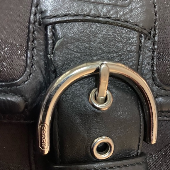 COACH Madison Bag Black on Black - Picture 4 of 11